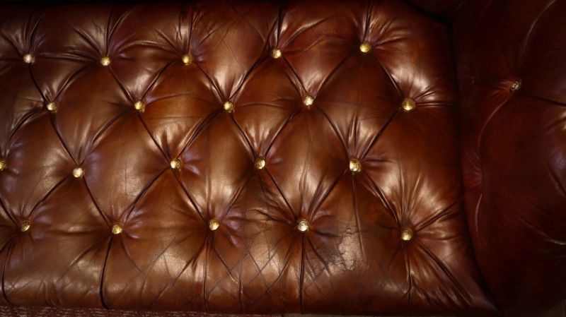 Sublime Pair Timothy Oulton Bensington Oxford Leather Large Sofas Vegabond Red - Image 5