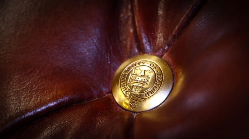 Sublime Pair Timothy Oulton Bensington Oxford Leather Large Sofas Vegabond Red - Image 14