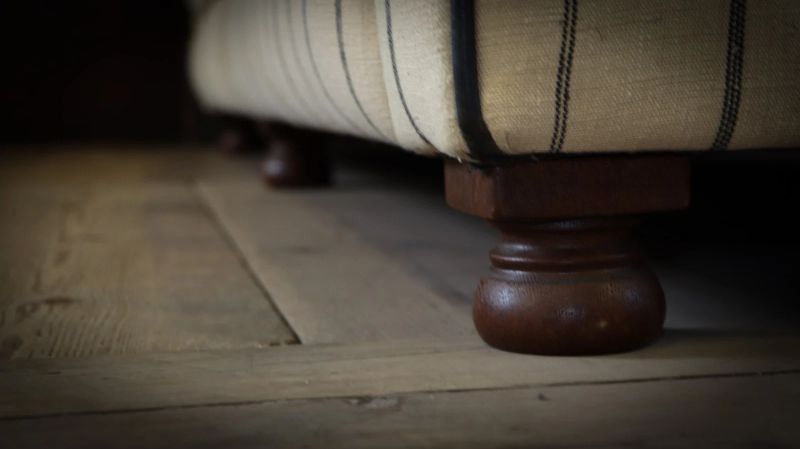 Superb Timothy Oulton Westminster Feather 2.5 Seater Library Sofa Nautical Linen - Image 8