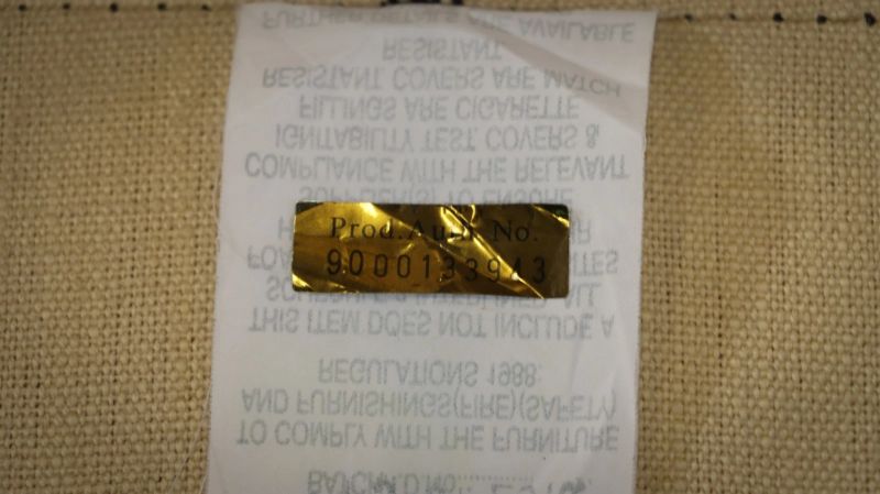 Superb Timothy Oulton Westminster Feather 2.5 Seater Library Sofa Nautical Linen - Image 6