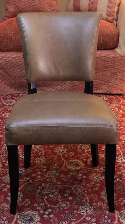 Superb Timothy Oulton Mimi & Sansa Leather Dining Chairs x 6 Delivery Availabl - Image 7