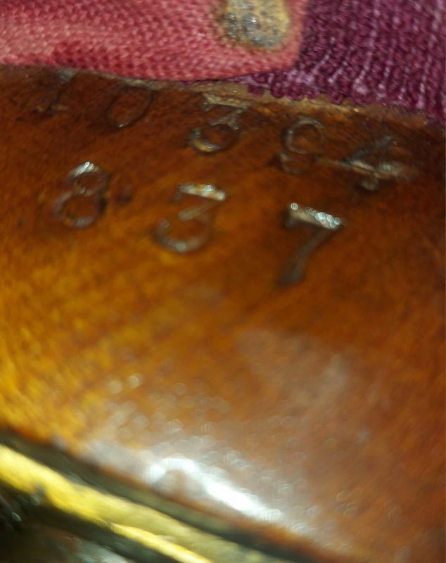 A Howard & Sons buttoned open armchair in Heavy Burgundy Fabric - Image 22