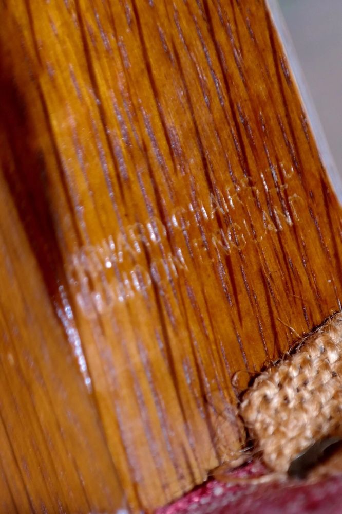 Sublime Howard And Sons Duke Wing Club Library Armchair Coral Waffle Fabric - Image 20