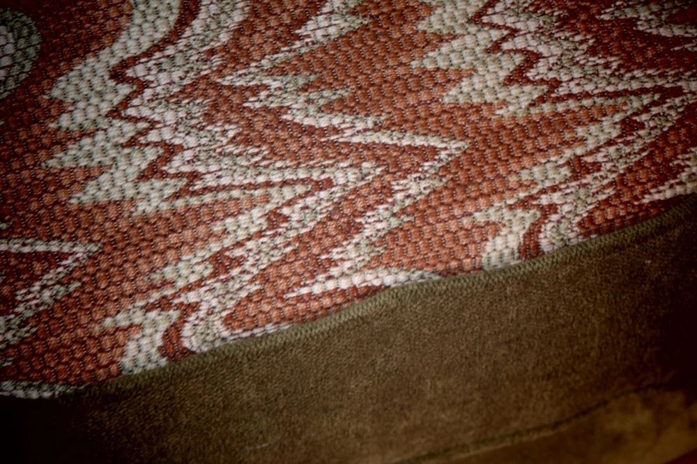 SUPERB PAIR VICTORIAN STYLE BALL & CLAW FEET WINGBACK ARMCHAIRS NOBALIS BARGELLO - Image 17