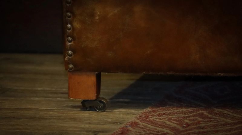 Truly Stunning Timothy Oulton Halo Leather Sofa Antique Whisky Tan Very Rare - Image 7