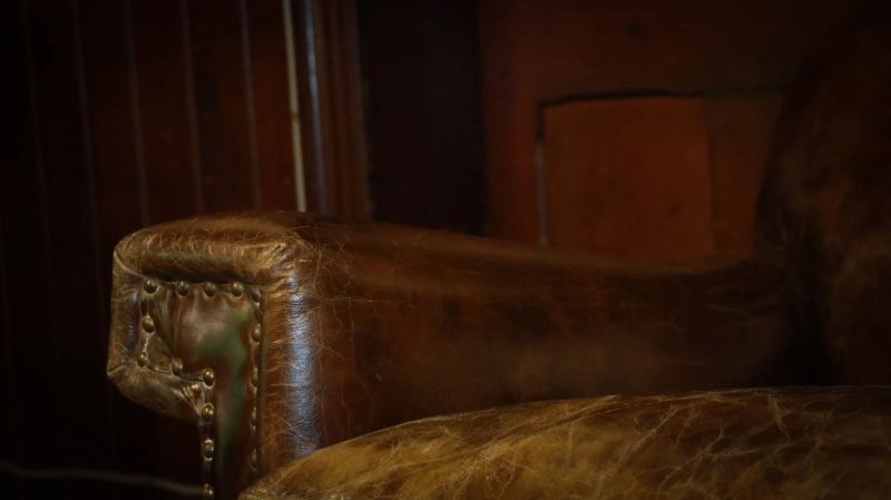 Truly Stunning Timothy Oulton Halo Leather Sofa Antique Whisky Tan Very Rare - Image 18