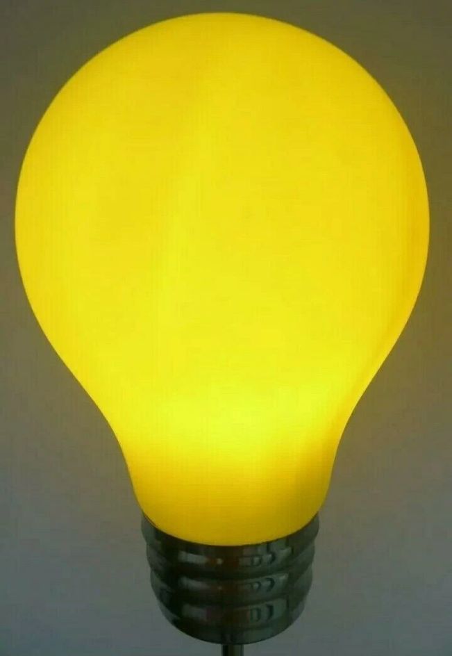 Vintage Retro Pop Art Floor standing Lamp Giant Oversized Light Bulb Shaped Lamp - Image 4