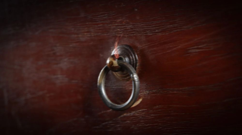 Pair Lombok Seba Bedside Tables Drawers Solid Indonesian Teak Mahogany Del - Image 10