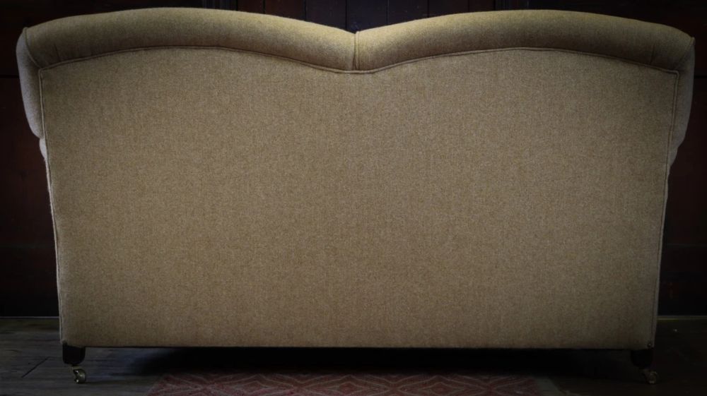 Pair George Smith Signature 2 Seater Sofas Harris Tweed Herringbone RRP £18000 - Image 19