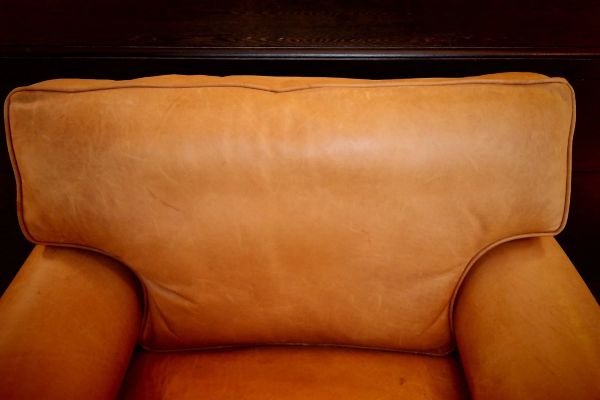 Ralph Lauren Wentworth Floating Leather Armchair Footstool Saddle rrp£17000 - Image 6