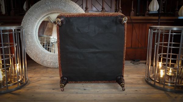Stunning Howard Sons style Footstool Square Footstool Colefax And Fowler Fabric - Image 7