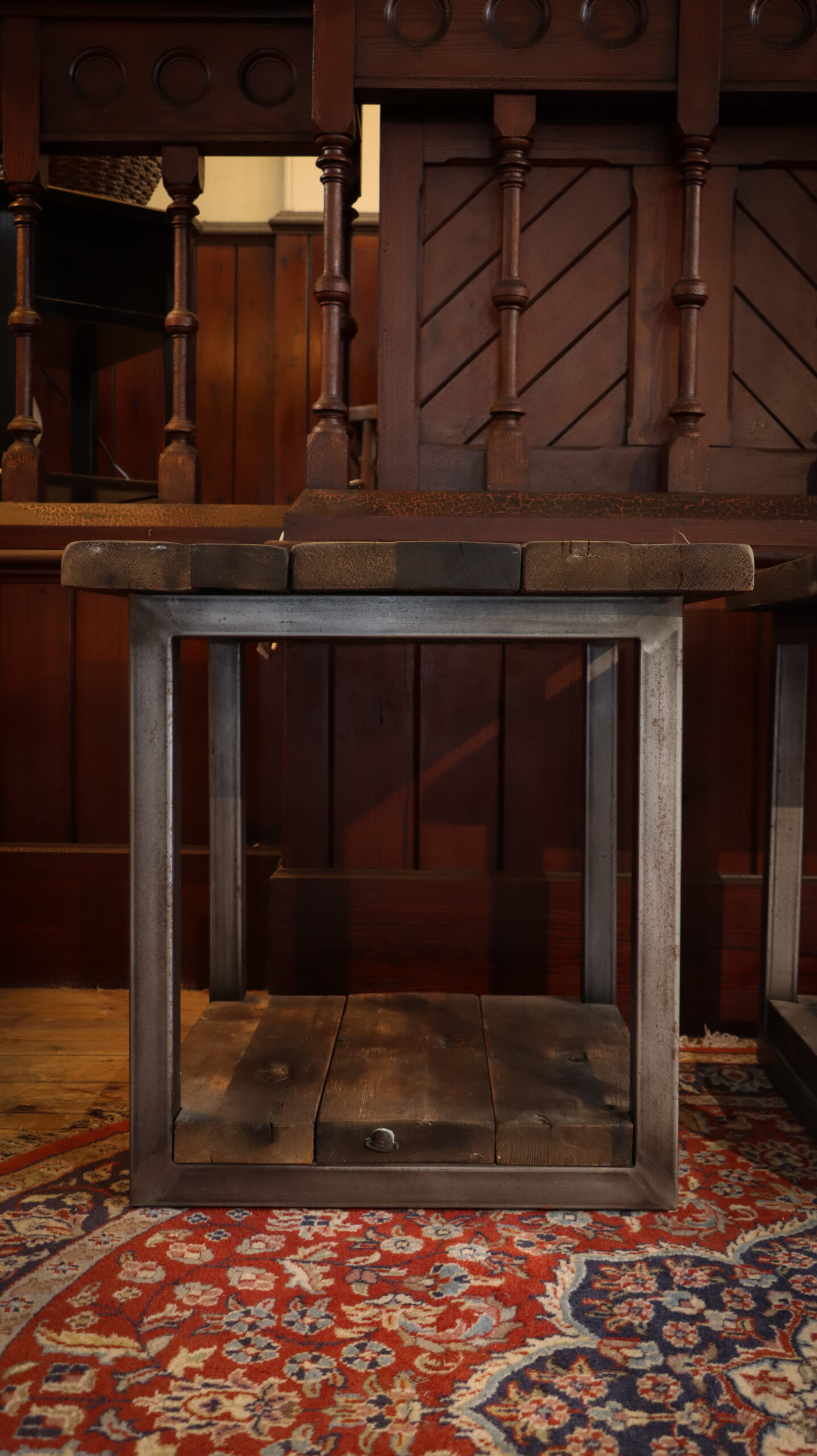 Pair of Timothy Oulton Axel Large Bedside Tables Side Tables Industrial - Image 4